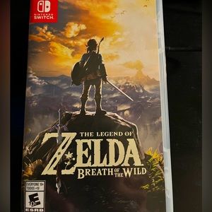 The Legend Of Zelda Breath Of The Wild Nintendo Switch Brand New Opened